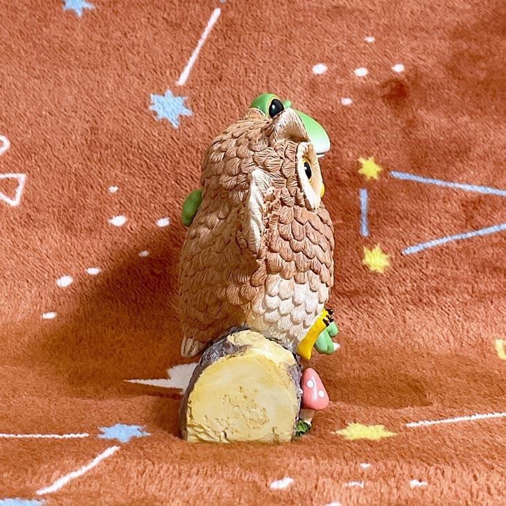 Copeau(コポー） コポー フクロウとごあいさつ 74335 かえる カエル copeau 雑貨 置き物 置物 小物 ガーデン ミニチュア ダイカイ |  | 03