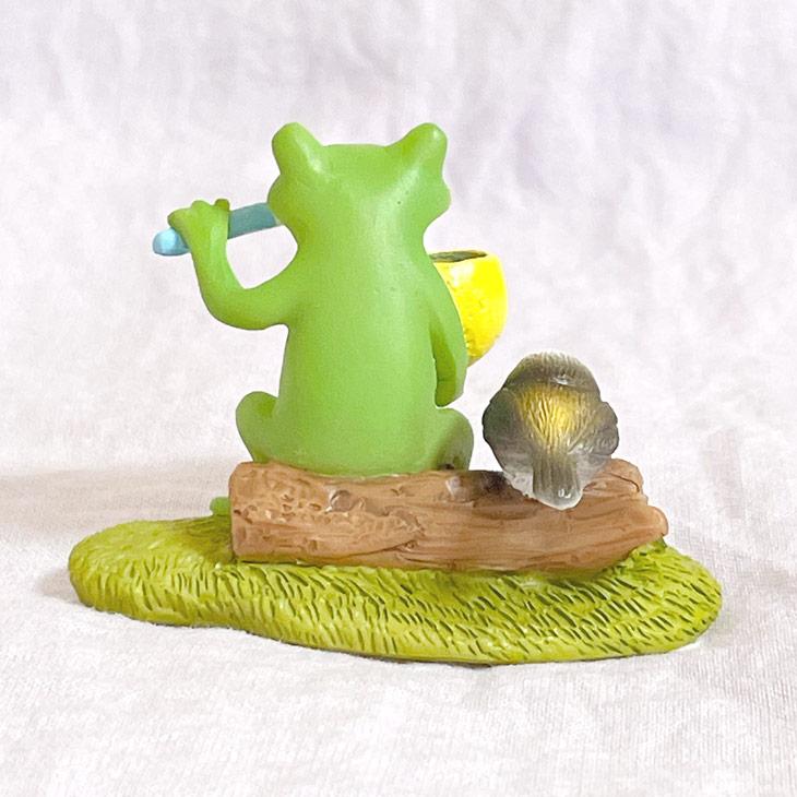 Copeau(コポー） コポー　シマエナガと歯磨きするカエル 74467 かえる カエル copeau 雑貨 置き物 置物 小物 ガーデン ミニチュア ダイカイ |  | 02