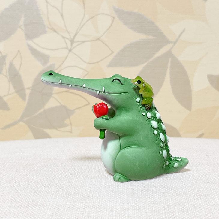 Charmmy(チャーミー) バラを渡そうとするワニ 74475 |  | 01