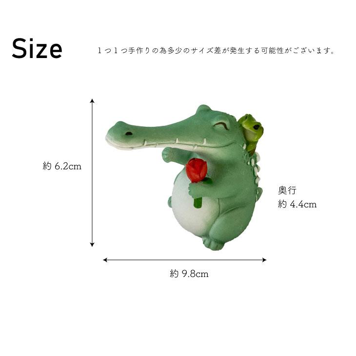 Charmmy(チャーミー) バラを渡そうとするワニ 74475 |  | 05