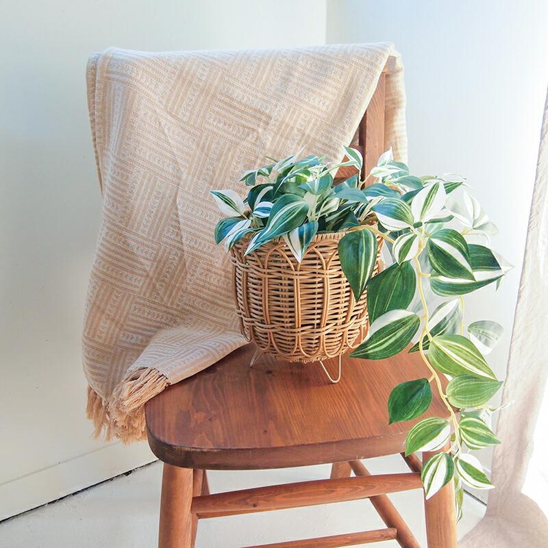 Towc(トーク) ブルーメ フェイクPE ラタンスタンドバスケット M 74485 |  | 07