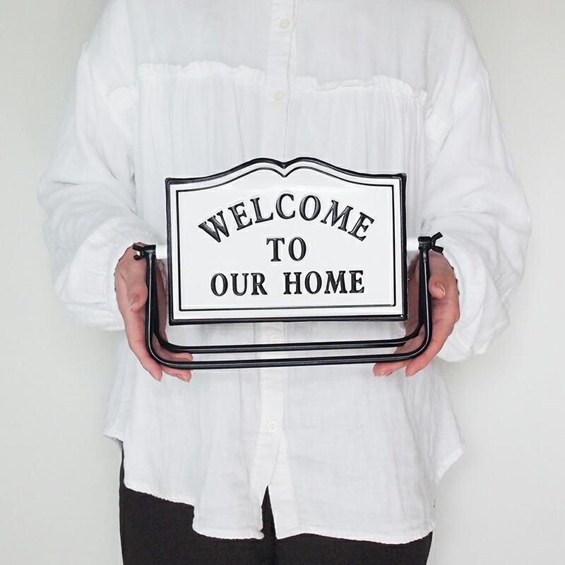 デコール デコール アイアンウェルカムサイン B ホワイト 821516 |  | 02