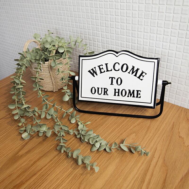 デコール デコール アイアンウェルカムサイン B ホワイト 821516 |  | 03