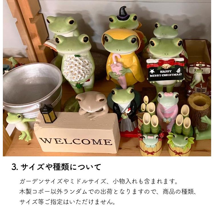 Copeau(コポー） コポー　福袋 セット 90125 かえる カエル copeau 雑貨 置き物 置物 小物 ガーデン ミニチュア ダイカイ |  | 06