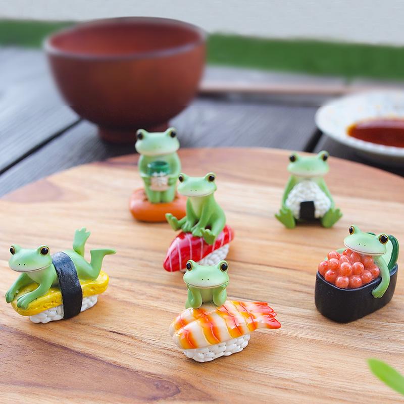 コポー カエル  かえる 雑貨 寿司 正月 Copeau(コポー） 寿司とカエル たまご 622540 |  | 02