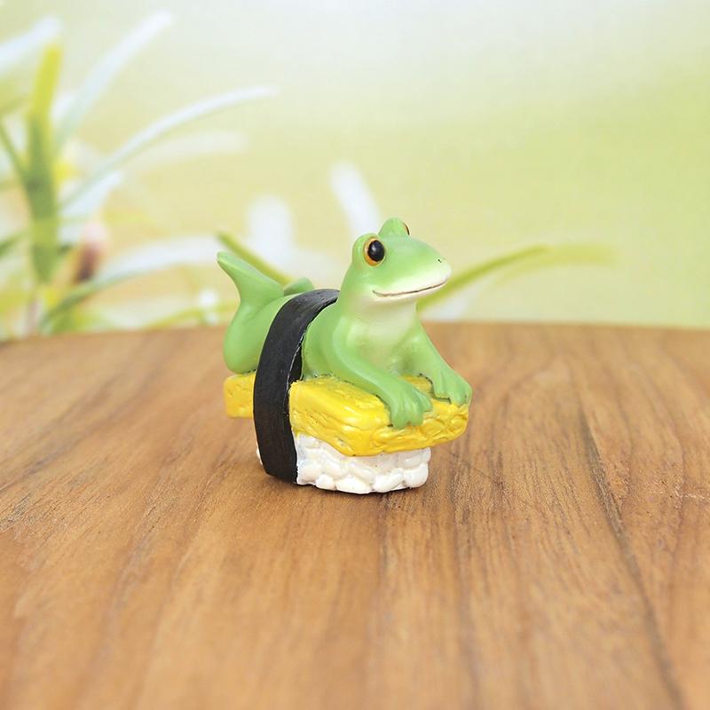コポー カエル  かえる 雑貨 寿司 正月 Copeau(コポー） 寿司とカエル たまご 622540 |  | 04
