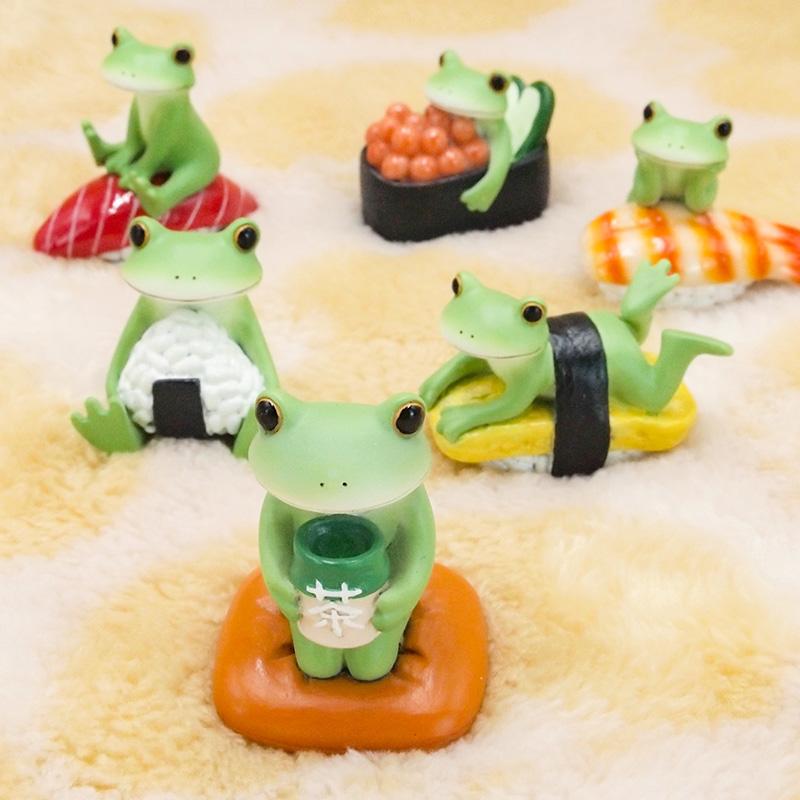 コポー カエル  かえる 雑貨 寿司 正月 Copeau(コポー） ホッとお茶を飲むカエル 622538 |  | 02