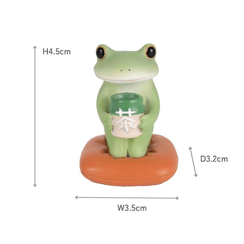 コポー カエル  かえる 雑貨 寿司 正月 Copeau(コポー） ホッとお茶を飲むカエル 622538 |  | 06