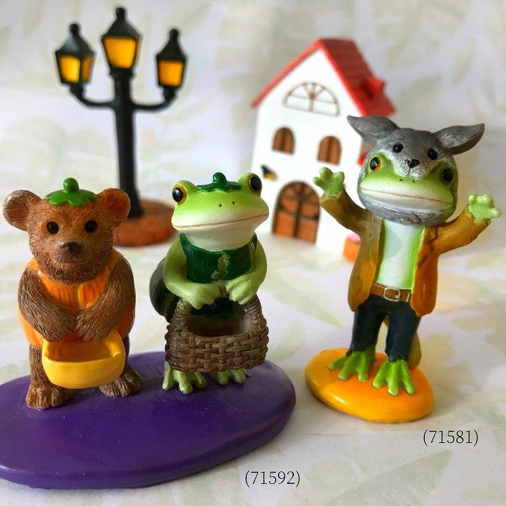 Copeau(コポー） ハロウィン　お菓子ちょーだい かえる カエル copeau 雑貨 置き物 置物 小物 ガーデン ミニチュア ダイカイ |  | 03