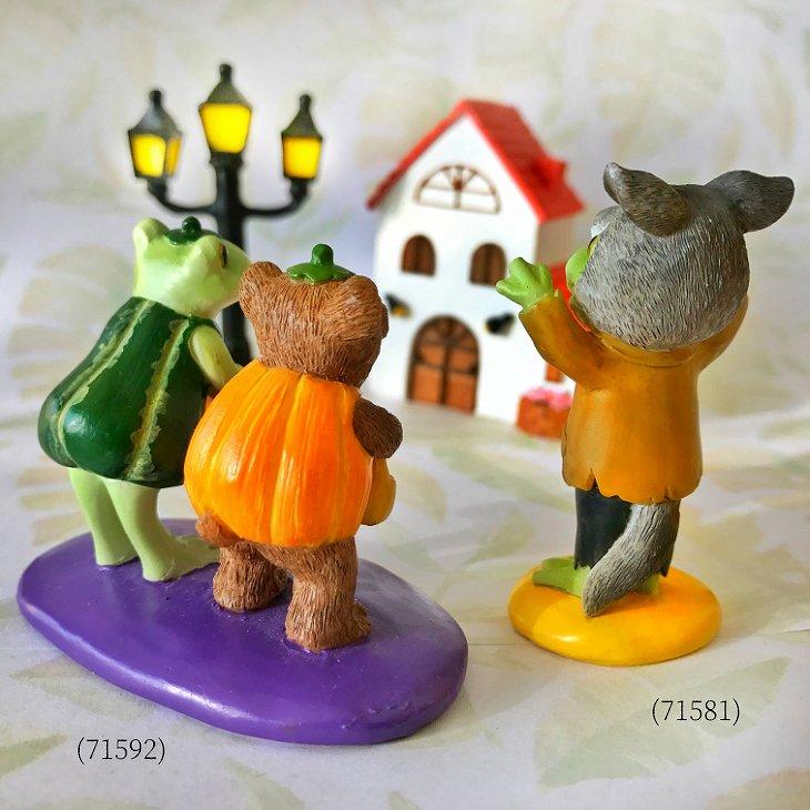 Copeau(コポー） ハロウィン　お菓子ちょーだい かえる カエル copeau 雑貨 置き物 置物 小物 ガーデン ミニチュア ダイカイ |  | 04