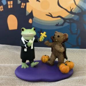 Copeau(コポー） ハロウィン　お菓子ちょーだい かえる カエル copeau 雑貨 置き物 置物 小物 ガーデン ミニチュア ダイカイ |  | 06