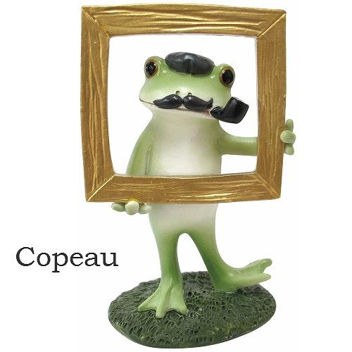 Copeau(コポー） コポー　名画ごっこ　カエル かえる カエル copeau 雑貨 置き物 置物 小物 ガーデン ミニチュア ダイカイ |  | 02