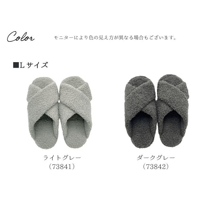 Piede(ピエーデ) ピエーデ パイルクロススリッパ M アイボリー |  | 20