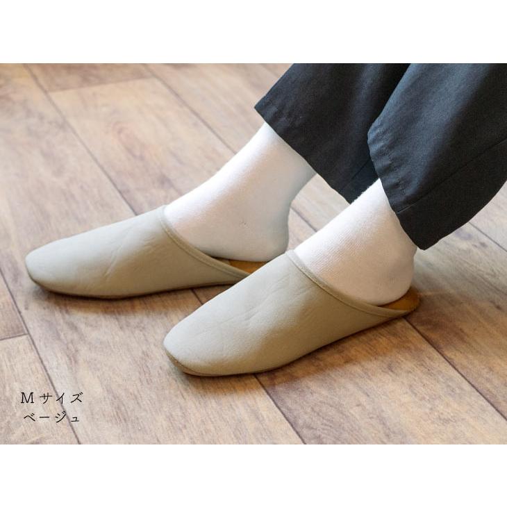 HENRY　STUDIO（ヘンリースタジオ） ヘンリースタジオ かかとアクセントスリッパ M ベージュ |  | 16