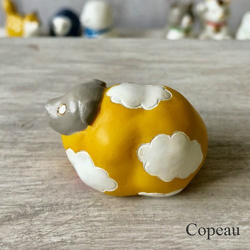 Copeau(コポー） コポー　張子風　みずたまきつね かえる カエル copeau 雑貨 置き物 置物 小物 ガーデン ミニチュア ダイカイ |  | 04