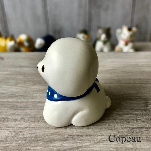 Copeau(コポー） コポー　張子風　みずたまきつね かえる カエル copeau 雑貨 置き物 置物 小物 ガーデン ミニチュア ダイカイ |  | 08