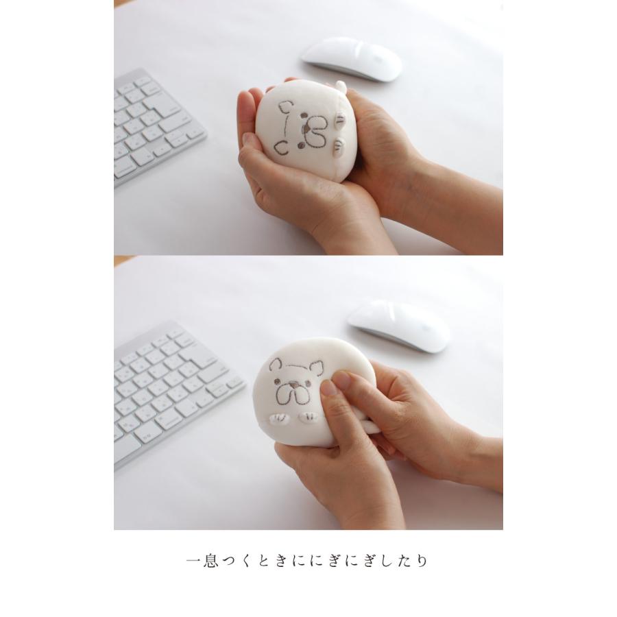 わふわふ わふわふ　イヌ手のひらにぎにぎぬいぐるみ |  | 04