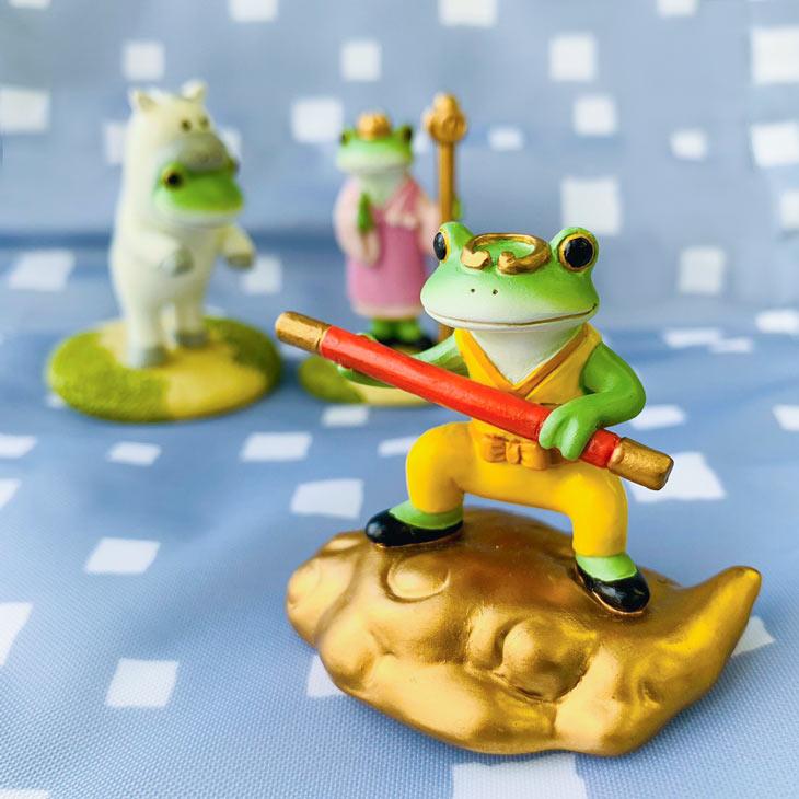 Copeau(コポー） コポー　西遊記　沙悟浄 かえる カエル copeau 雑貨 置き物 置物 小物 ガーデン ミニチュア ダイカイ |  | 08