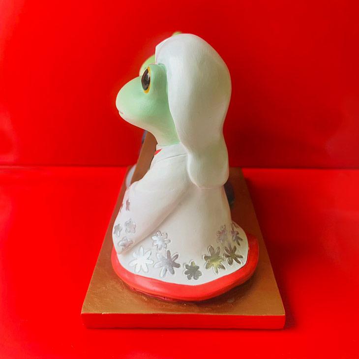 Copeau(コポー） コポー　ミドルカップル　結婚　和装 かえる カエル copeau 雑貨 置き物 置物 小物 ガーデン ミニチュア ダイカイ |  | 05