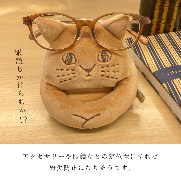 にゃふにゃふ にゃふにゃふ ネコ 携帯スタンド アイボリー |  | 15