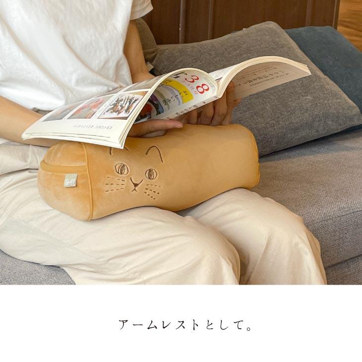 にゃふにゃふ にゃふにゃふ ネコ タブレットスタンド兼クッション アイボリー |  | 14