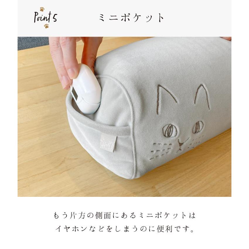 にゃふにゃふ にゃふにゃふ ネコ タブレットスタンド兼クッション アイボリー |  | 16