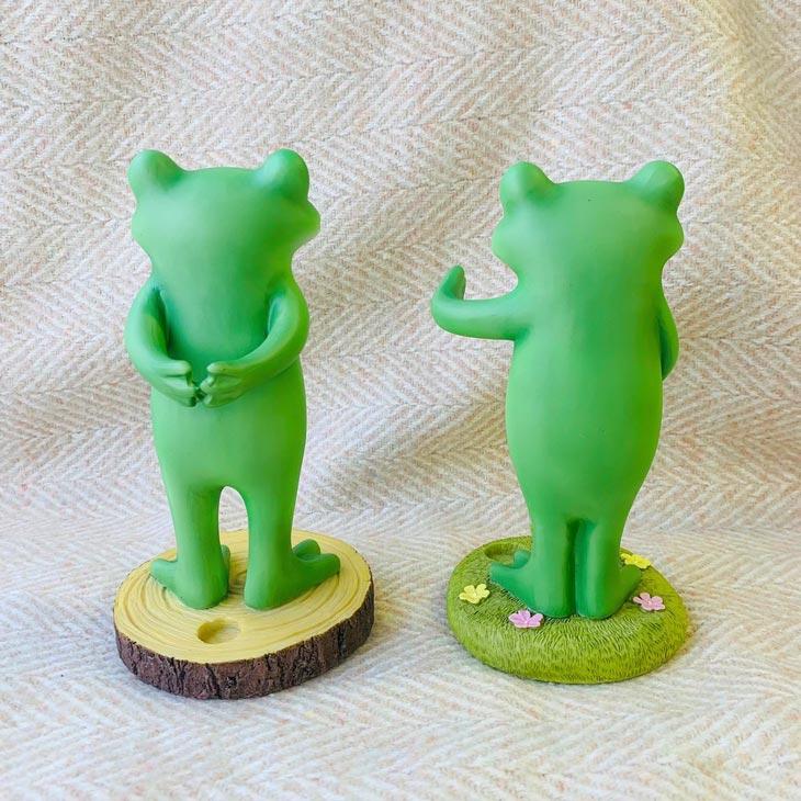 Copeau(コポー） コポー　造花セット　花を持つカエル かえる カエル copeau 雑貨 置き物 置物 小物 ガーデン ミニチュア ダイカイ |  | 07