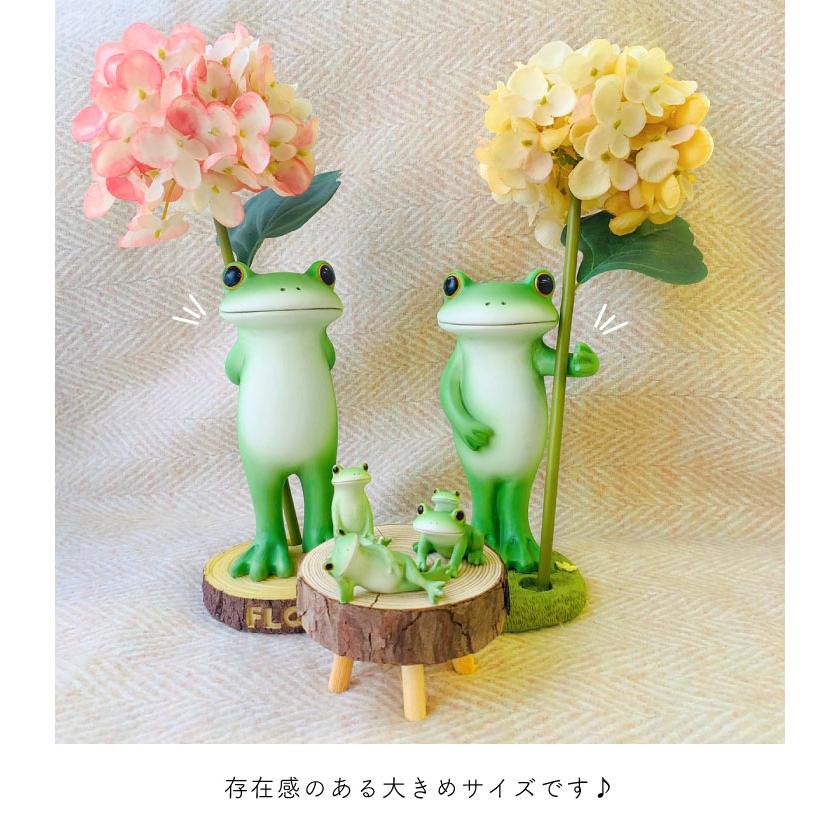 Copeau(コポー） コポー　造花セット　花を持つカエル かえる カエル copeau 雑貨 置き物 置物 小物 ガーデン ミニチュア ダイカイ |  | 11