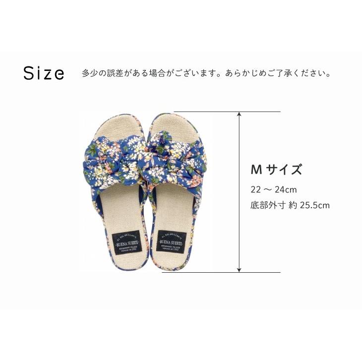 Summer slippers(サマ―スリッパ) サマースリッパ　花柄サイド　無地リボンスリッパ |  | 19