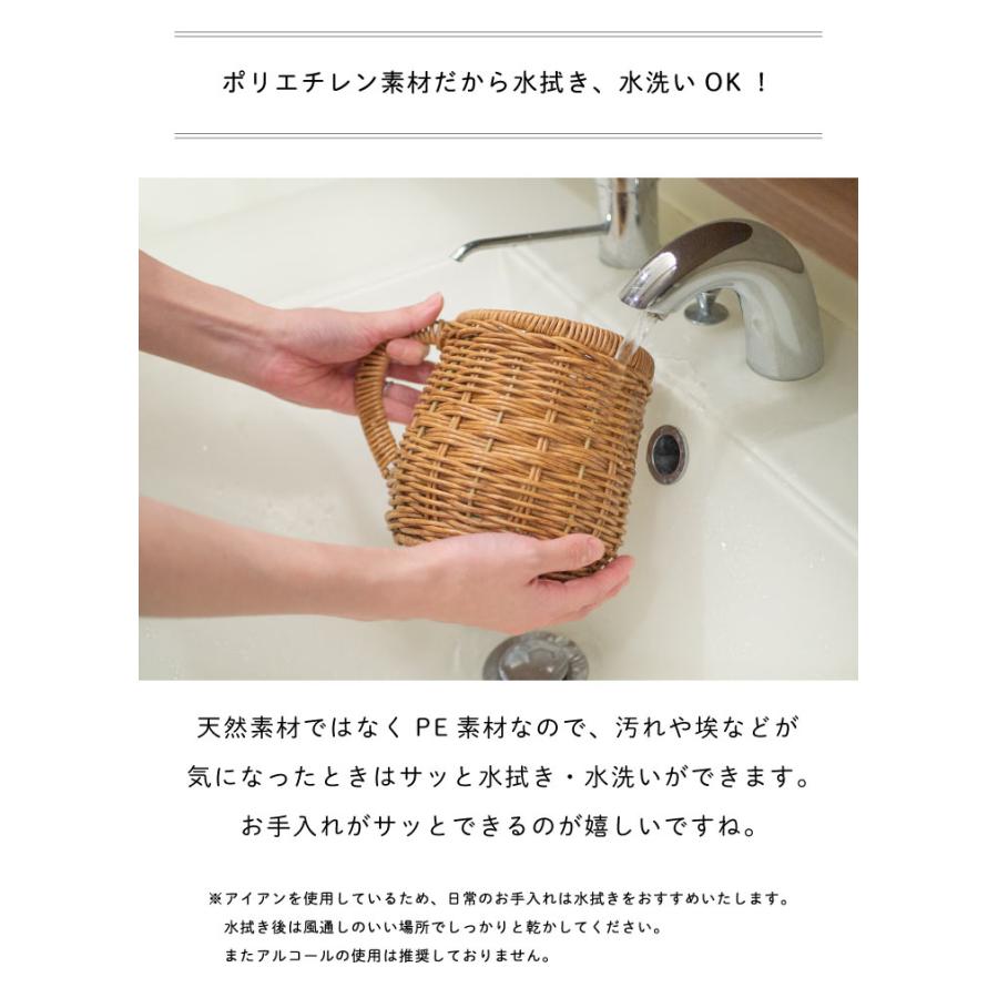 Towc(トーク) ジョルジア　PE柳ガーデンバスケット　ワンハンドルピッチャー |  | 06