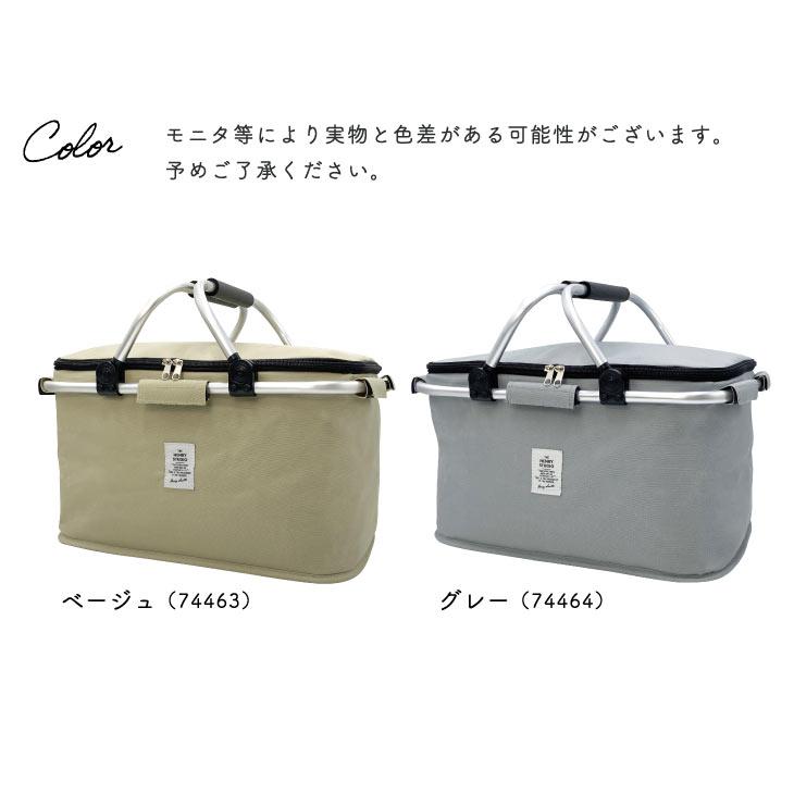 HENRY　STUDIO（ヘンリースタジオ） HENRY STUDIO　アルミ持ち手保冷バッグ ベージュ |  | 13