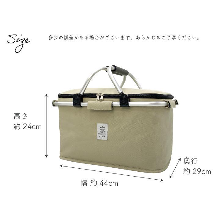HENRY　STUDIO（ヘンリースタジオ） HENRY STUDIO　アルミ持ち手保冷バッグ ベージュ |  | 14