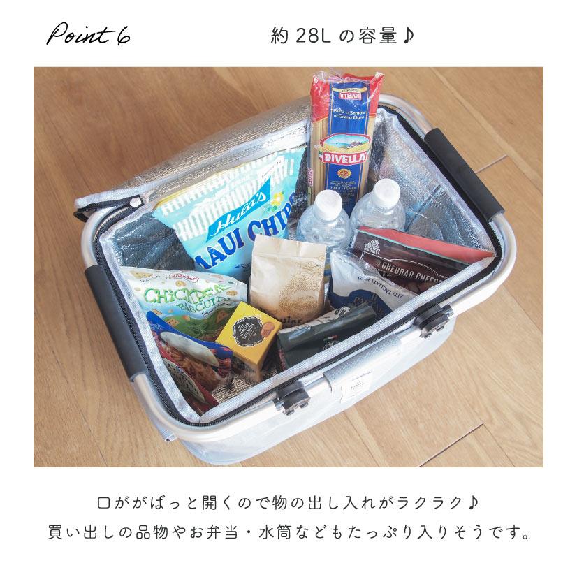 HENRY　STUDIO（ヘンリースタジオ） HENRY STUDIO　アルミ持ち手保冷バッグ ベージュ |  | 09