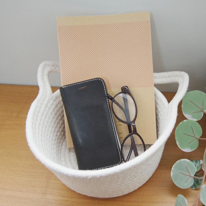 にゃふにゃふ にゃふにゃふ ロープバスケットアイボリー |  | 06