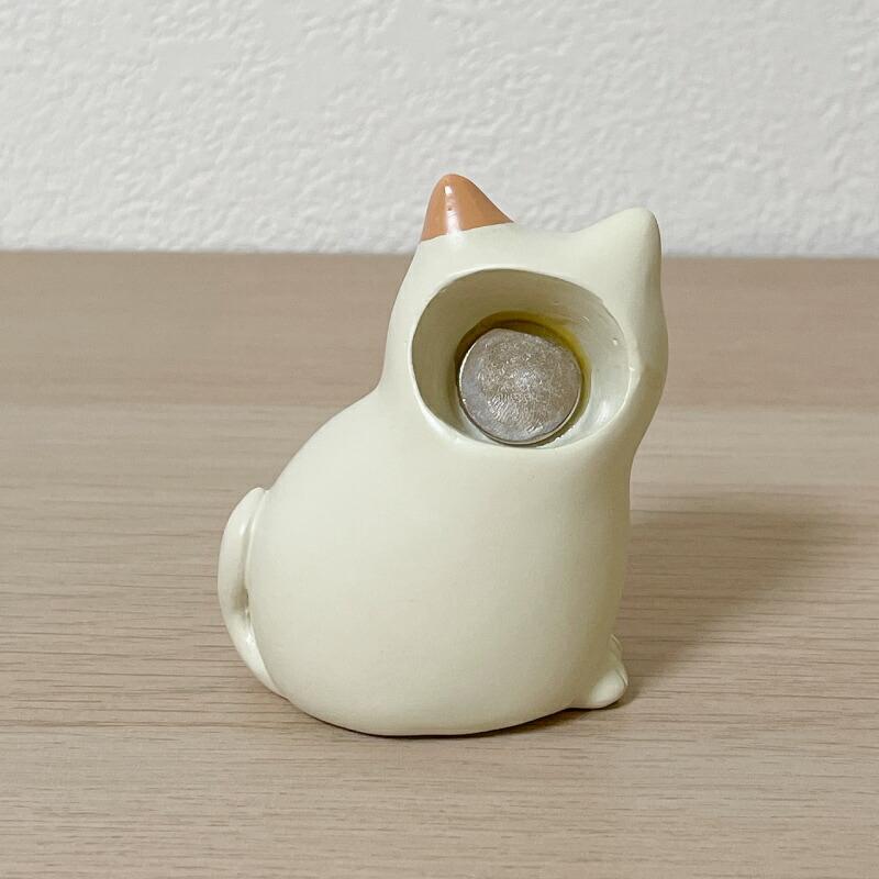 にゃふにゃふ にゃふにゃふ レジン マグネット付クリップホルダー アイボリー |  | 06