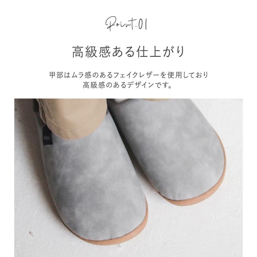 Piede(ピエーデ) ピエーデ インソール取り外しスリッパ Mサイズ アイボリー |  | 03