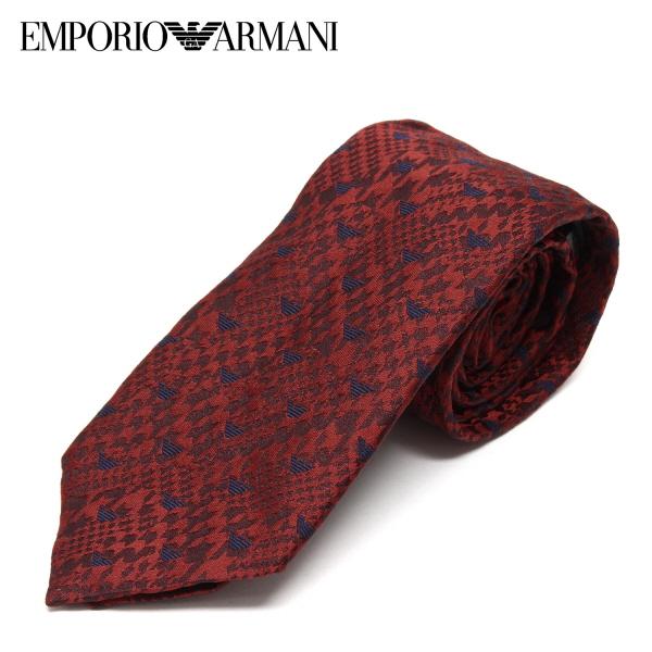 エンポリオアルマーニ ネクタイ necktie CARDINAL 偉大な RED 340075 ARMANI 03676 0A603 【SALE／84%OFF】 EMPORIO