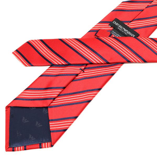 EMPORIO ARMANI エンポリオアルマーニ ネクタイ necktie EA【RED