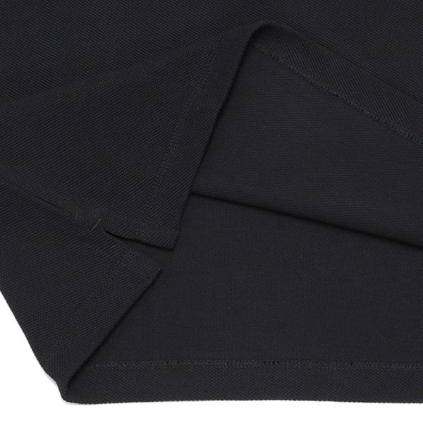 26SSモデル アミ アレクサンドル マテュッシ AMI Alexandre Mattiussi AMI DE COEUR 鹿の子ポロシャツ【001 BLACK】 BFUPL001.760 001/【2026SS】m-tops