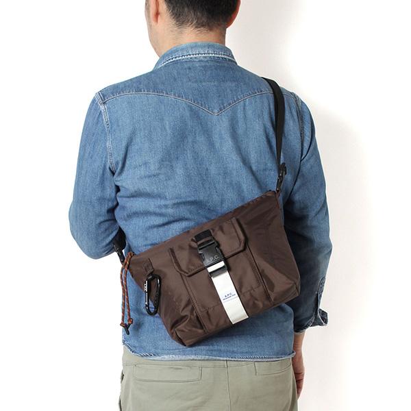 A.P.C.（アーペーセー） 26SSモデル メンズ TREK ショルダーボディ