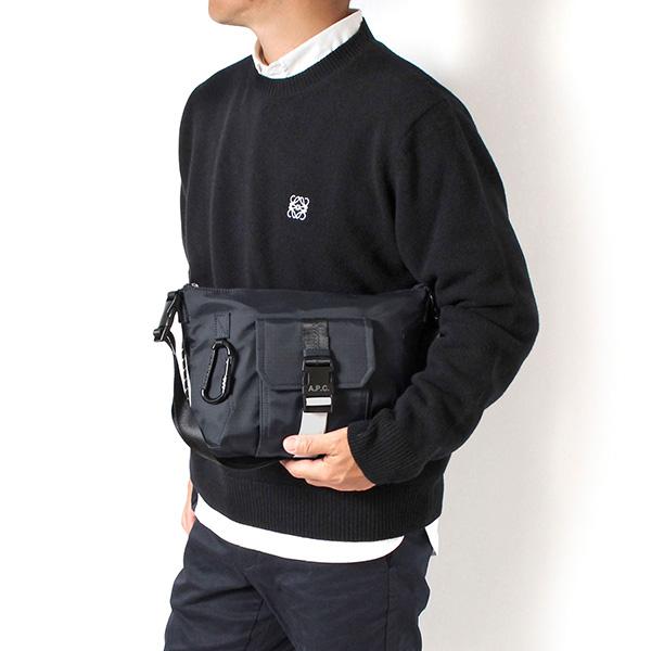 26SSモデル アーペーセー A.P.C. メンズ TREK ショルダーボディバッグ【IAK DARK NAVY】 H61734 PAAFH IAK/【2026SS】m-bagの画像