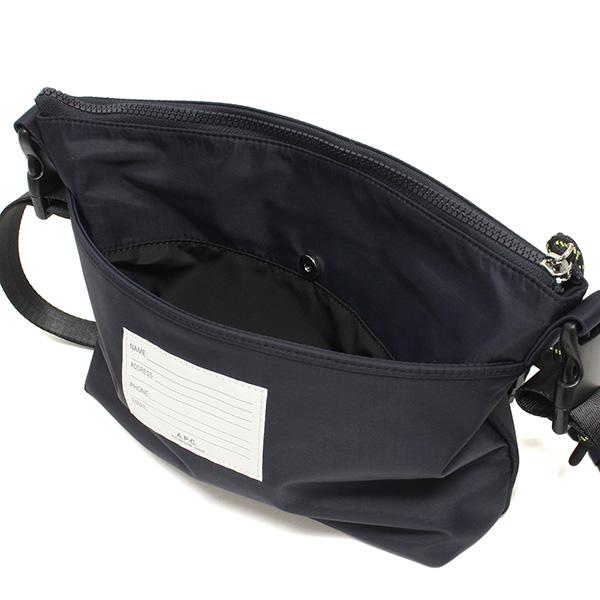 26SSモデル アーペーセー A.P.C. メンズ TREK ショルダーボディバッグ【IAK DARK NAVY】 H61734 PAAFH IAK/【2026SS】m-bagの画像