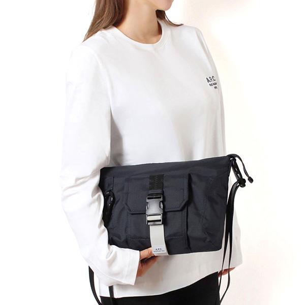 26SSモデル アーペーセー A.P.C. レディース TREK ショルダーボディバッグ【IAK DARK NAVY】 H61734 PAAFH IAK/【2026SS】l-bagの画像