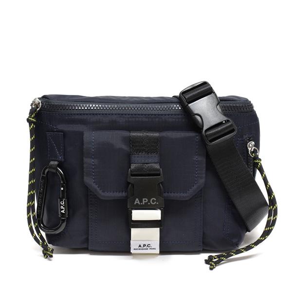 A.P.C. 24AWモデル アーペーセー メンズ TREK ヒップバッグ【IAK
