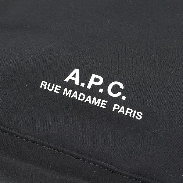 26SSモデル アーペーセー A.P.C. メンズ JOURNAL ナイロン スモールバッグ【LZZ NOIR/BLACK】 M67010 PSAKR LZZ/【2026SS】m-bagの画像