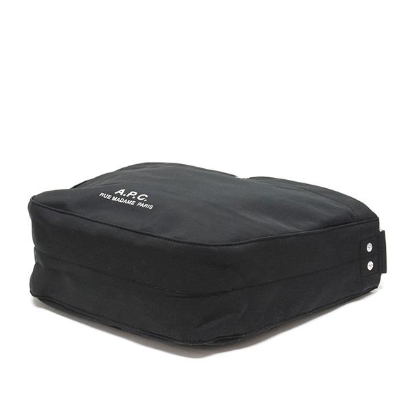 26SSモデル アーペーセー A.P.C. メンズ JOURNAL ナイロン スモールバッグ【LZZ NOIR/BLACK】 M67010 PSAKR LZZ/【2026SS】m-bagの画像