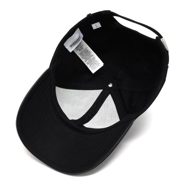 バーバリー BURBERRY  BASEBALL CAP ホースフェリーモチーフ コットンツイル【BLACK】 8043040  BLACK/【2022-23AW】goods｜drawers｜04