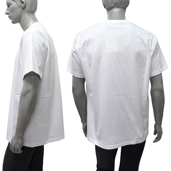 バーバリー BURBERRY  ROUNDWOOD EKDアップリケ オーバーサイズTシャツ【WHITE】 8064397  WHITE/【2023SS】m-topsの画像