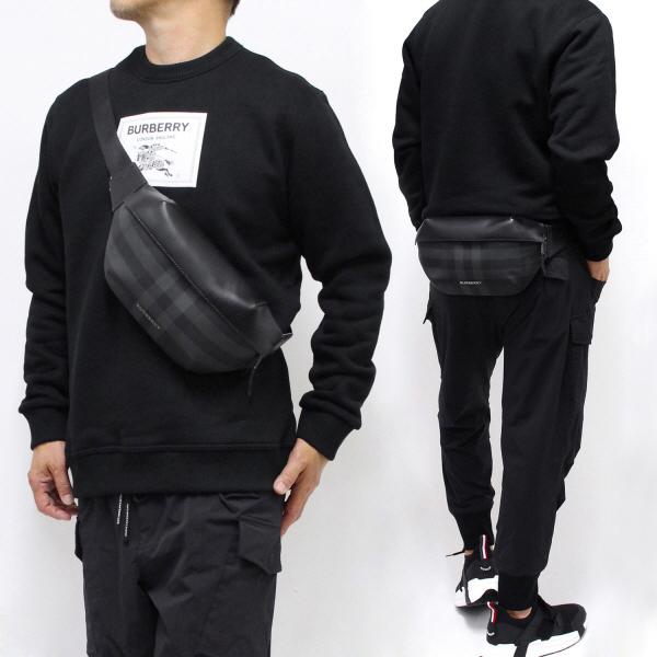 BURBERRY バーバリー SONNY BAG ソニー ベルトバッグ【CHARCOAL BURBERRY バーバリー SONNY BAG ソニー ベルトバッグ【CHARCOAL