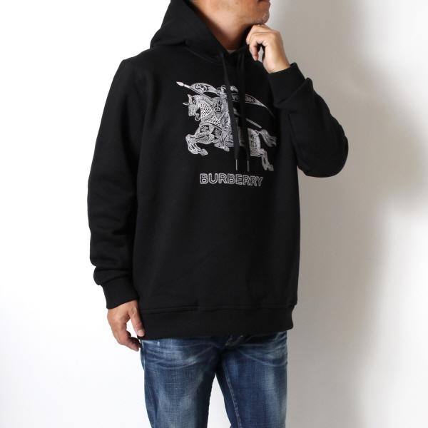 BURBERRY（バーバリー） BURBERRY DRAKE プルオーバーパーカー【BLACK